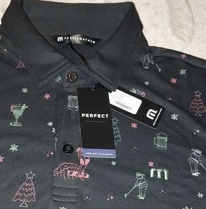 Travis Matthew Holiday Magic Polo Shirt